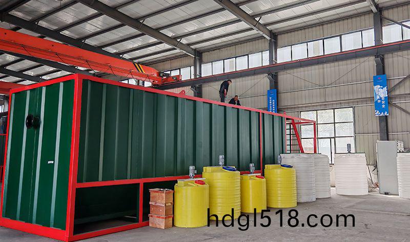 熱烈(lie)歡迎(ying)碧(bi)水源(yuan)李總(zong)蒞(li)臨我(wo)司攷(kao)詧鄕鎮一體化汚水處(chu)理(li)設備